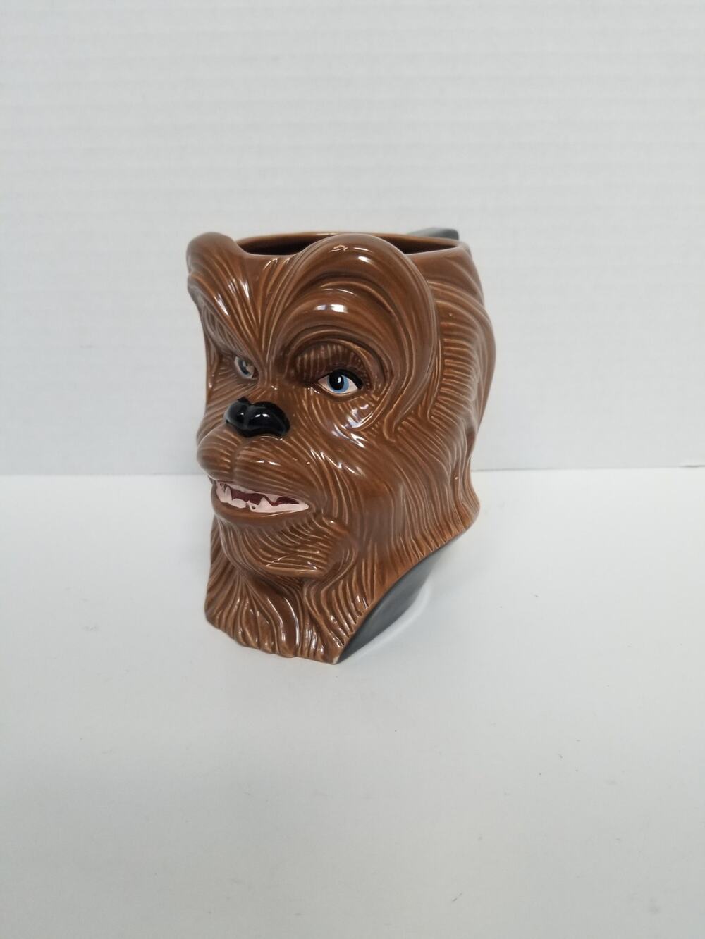 1997 Applause Star Wars Chewbacca 3D Sculpted Ceramic Coffee Mug
